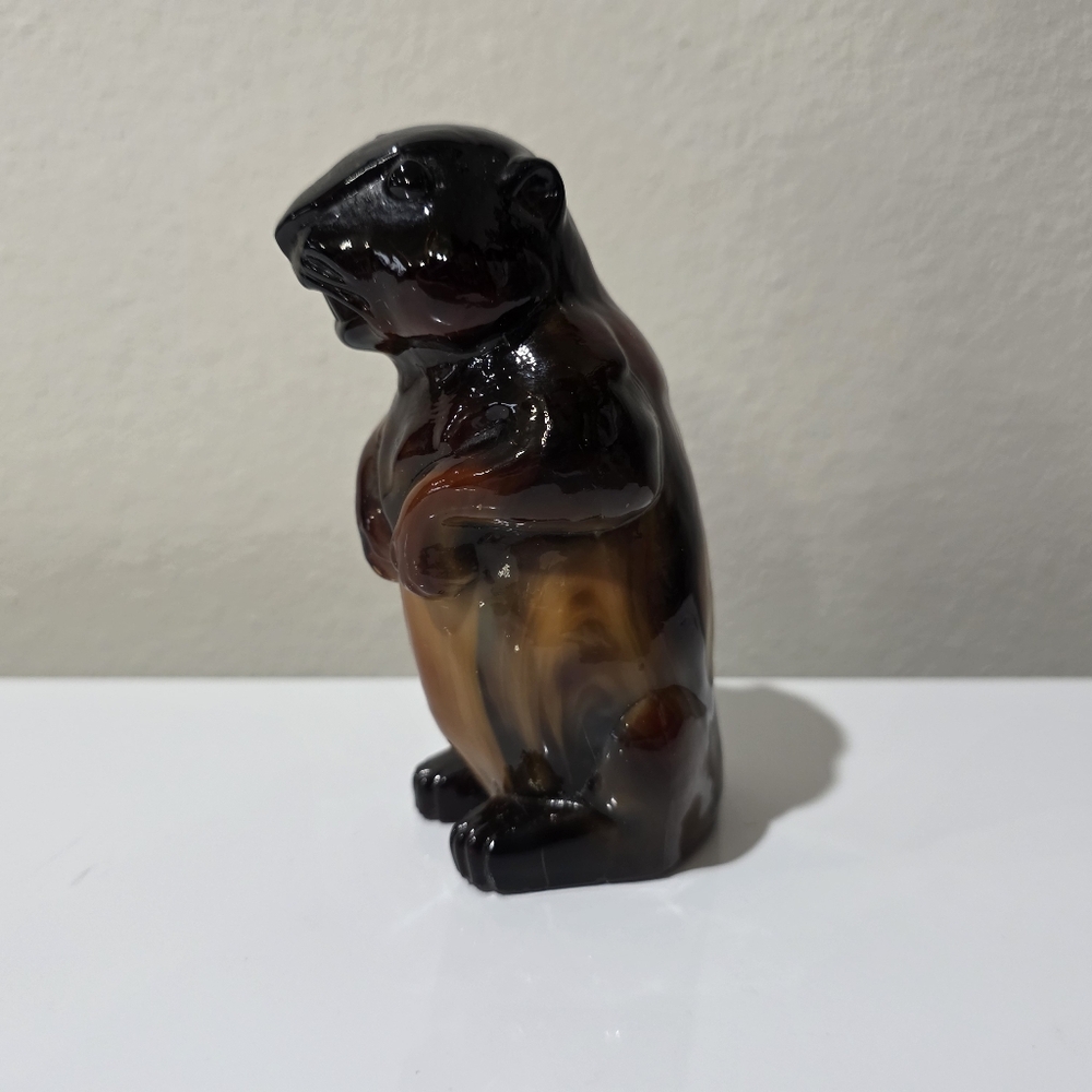 Boyd Glass Buckeye color Woodchuck - Picture 2 of 7